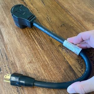 RV External Electrical Outlet Adaptor - csa LL90458 stoow (tpe) 600V